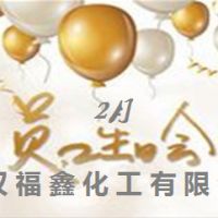 武汉福鑫化工有限公司2月份员工生日会